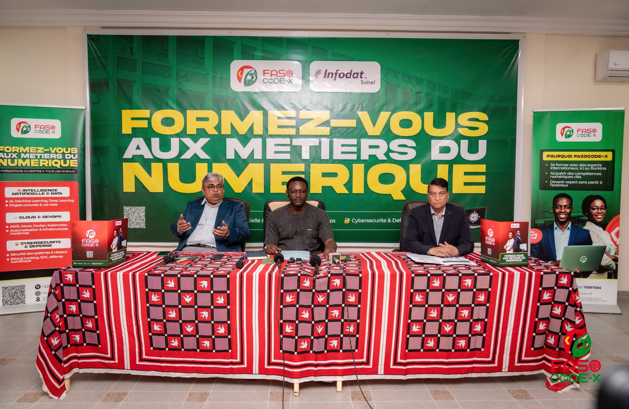 Conférence de presse FasoCode-X